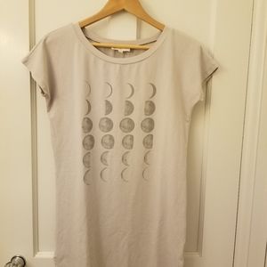 Synergy Organic Cotton Moon Phase T-Shirt dress